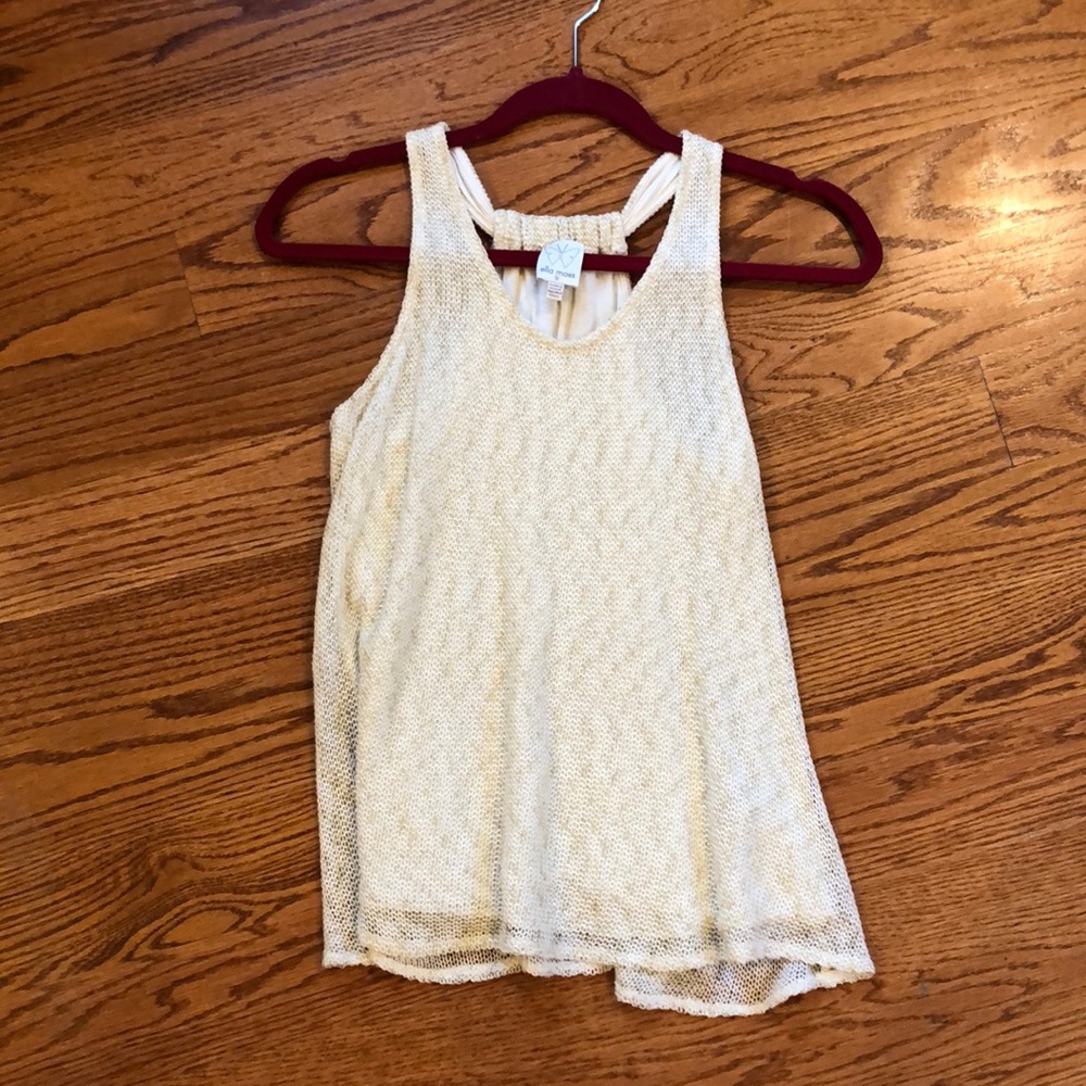 adorable knit tank top
